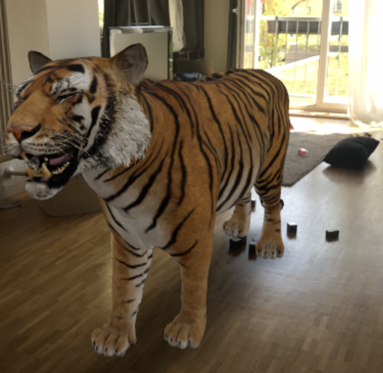 Google 3D Tiger