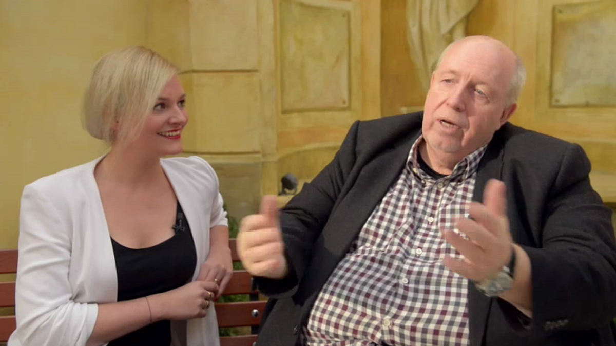 Interview mit Reiner Calmund. (c) Screenshot Video WEB.DE