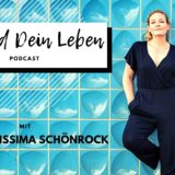 Podcast, Du und Dein Leben, Neuanfang, Frau an Wand, Nina-Carissima Schönrock