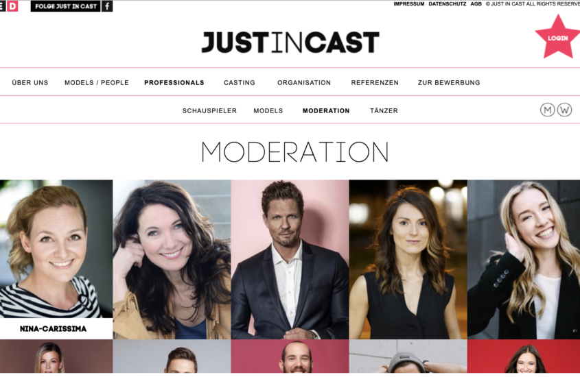 Moderatorin Nina-Carissima Schönrock neu bei Agentur Just In Cast