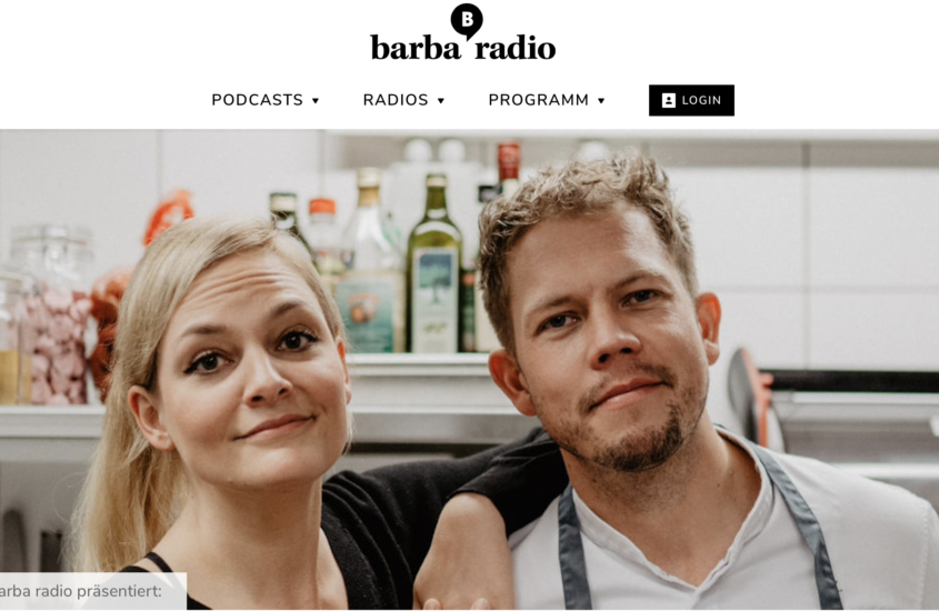 Mein Podcast “BISSFEST” wird Teil des Barba Radio von Barbara Schöneberger