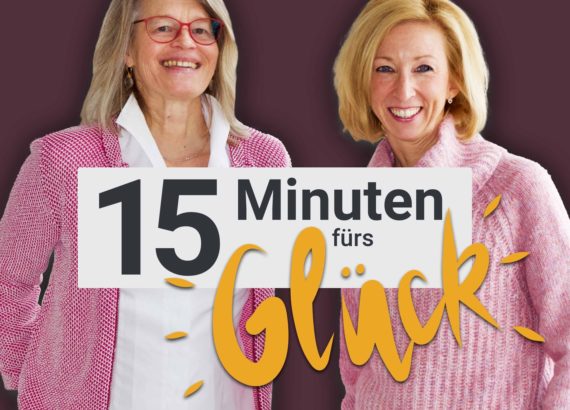 Intro-Stimme “15 Minuten fürs Glück” mit Antonia Fuchs und Anette Frankenberger Ratgeber-Podcast von 1&1, WEB.DE & GMX (seit 03/2022)