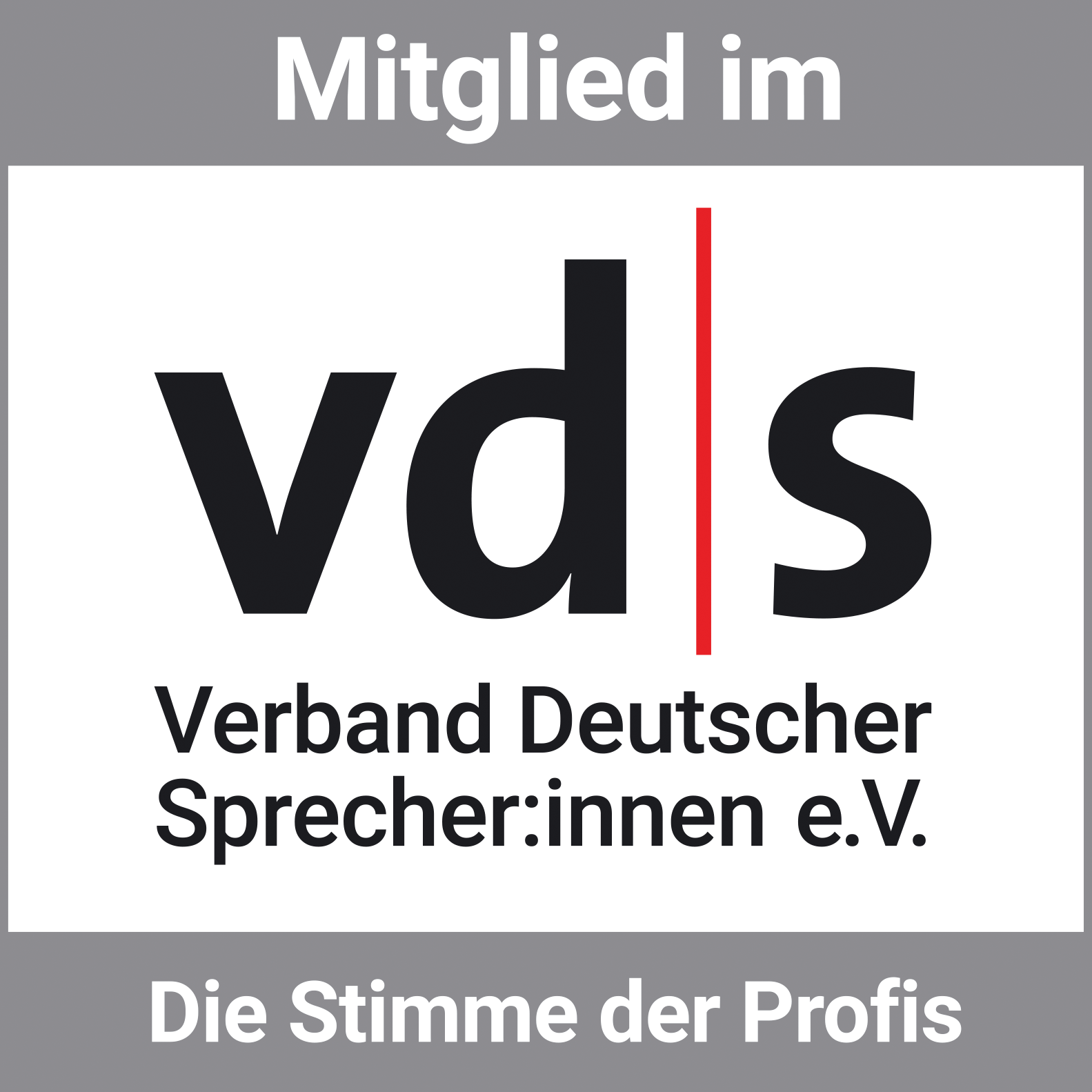 Verband Deutscher Sprecher, Verband Deutscher Sprecherinnen, VDS