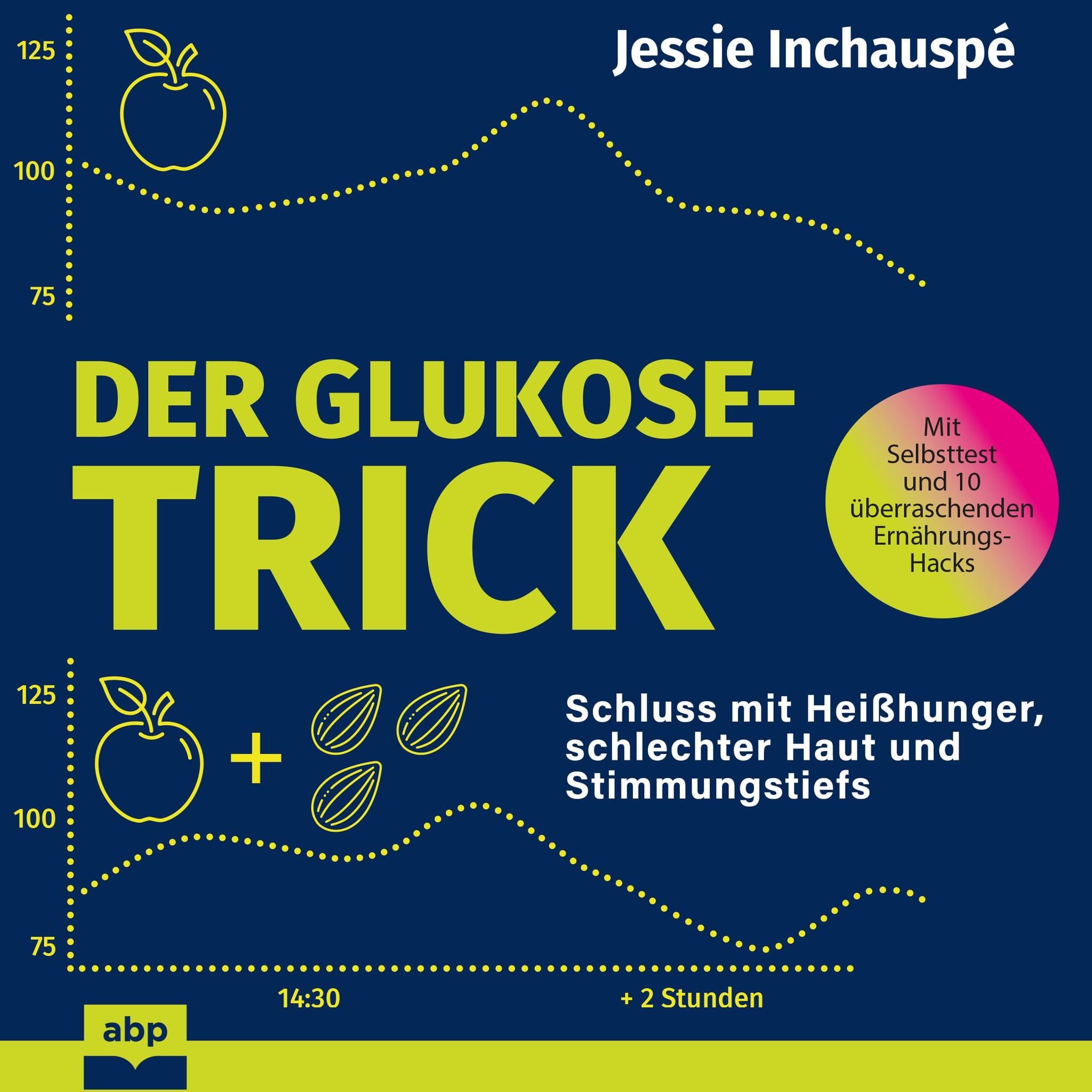 “Der Glukose-Trick"
Autorin: Jessie Inchauspé
Verlag: ABP Verlag
VÖ: 06/2023